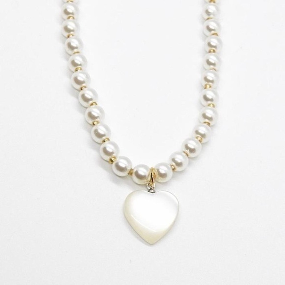 Beaded Pearl Necklace